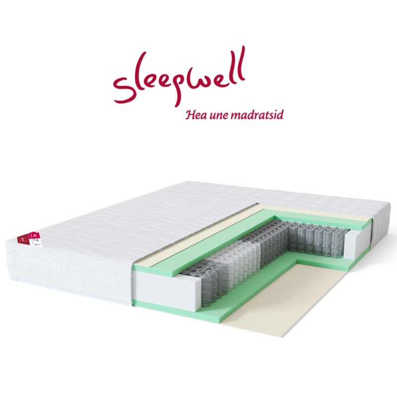 Vedrumadrats RED Pocket Etno 140x200 Sleepwell