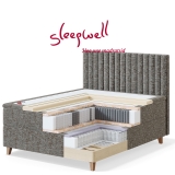 Kontinentaalvoodi Black Continental sahtliga 80x200 Sleepwell